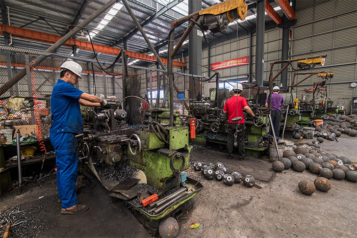 巴音郭楞网架配件车间